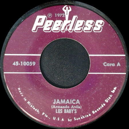 Los Baby's - Jamaica / El Baile De Los Viejitos side A