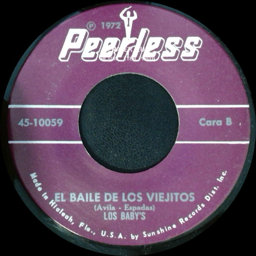 Los Baby's - Jamaica / El Baile De Los Viejitos side B