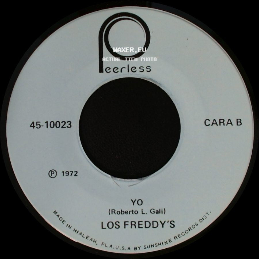 Los Freddy's - Con Tu Adios / Yo side B