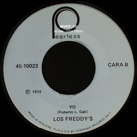 Los Freddy's - Con Tu Adios / Yo side B