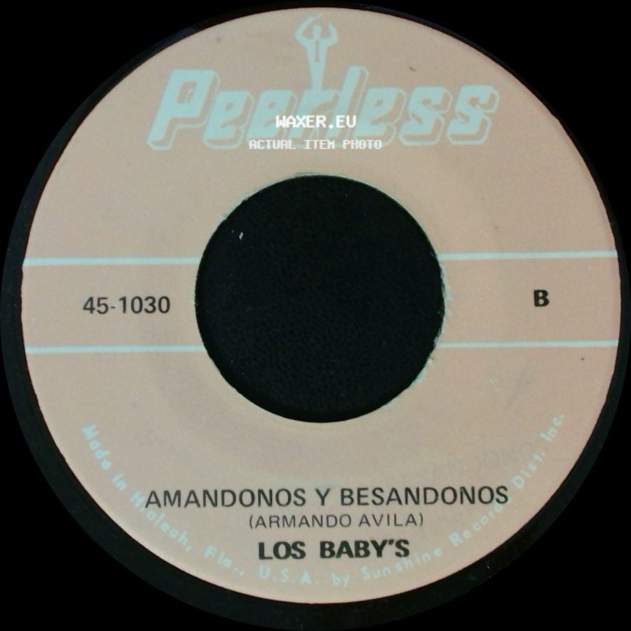 Los Baby's - Y Yo Que Pensaba Volver / Amandonos Y Besandonos side B
