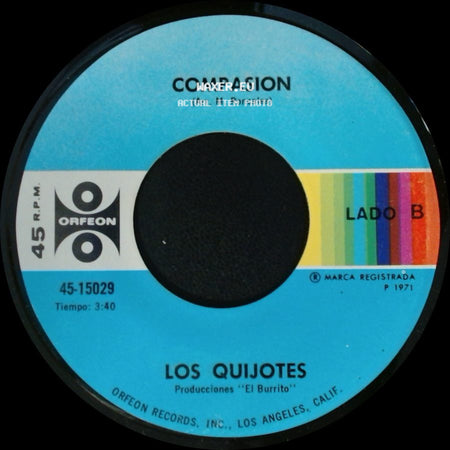 Los Quijotes - El Muerto Vivo / Compasion side B