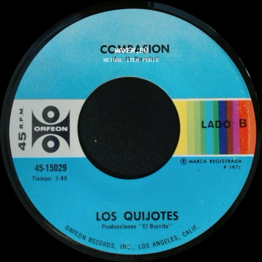 Los Quijotes - El Muerto Vivo / Compasion side B
