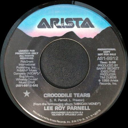 Lee Roy Parnell - Crocodile Tears / Crocodile Tears side A