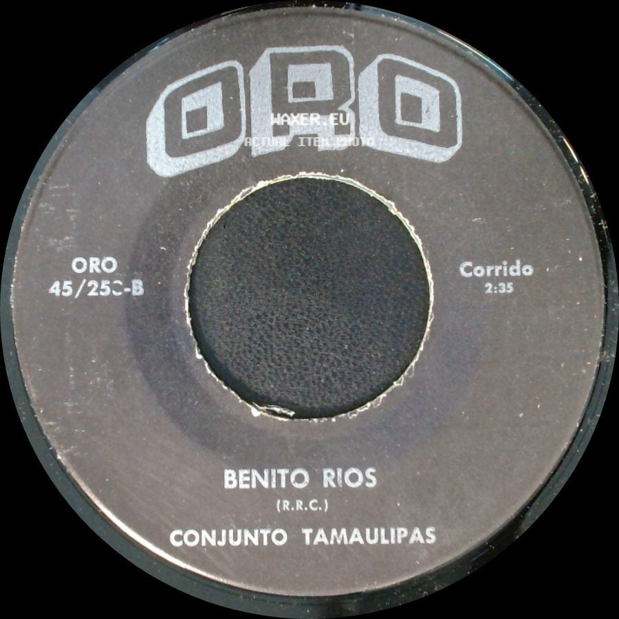 Benito Rios / Conjunto Tamaulipas - Unknown Title A / Mi Pobre Corazon side A