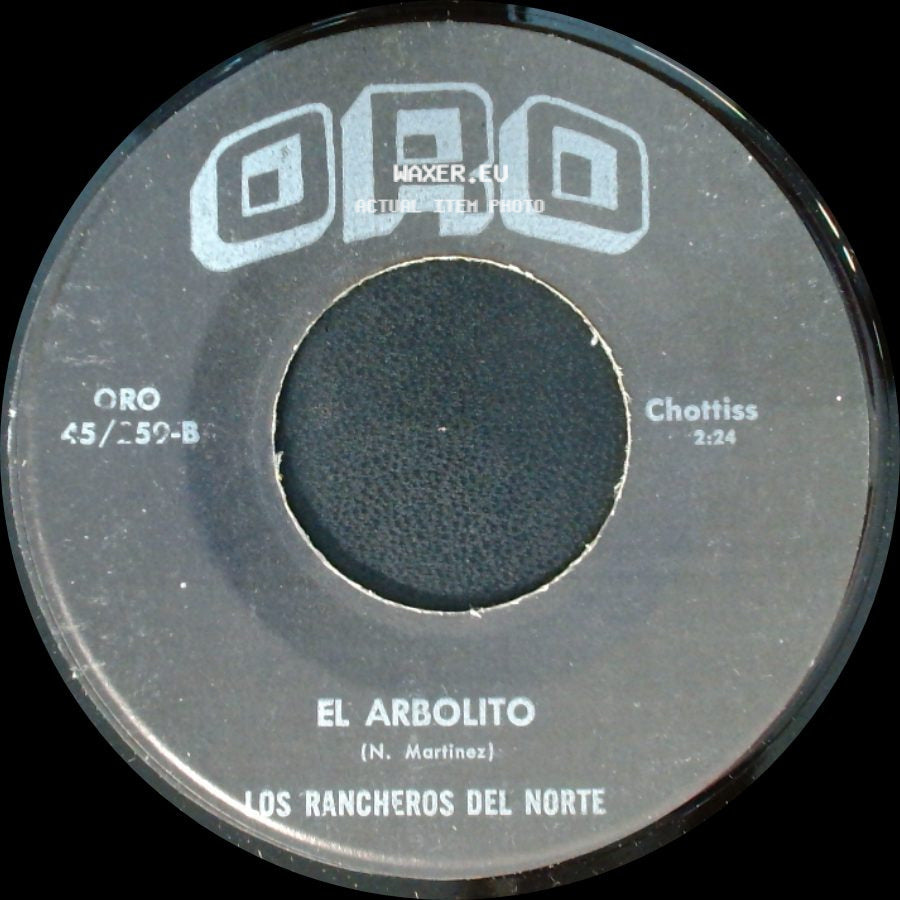 Los Rancheros Del Norte - Ausencia Valz / El Arbolito side B