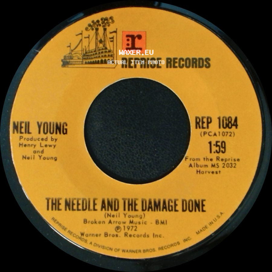 Neil Young - Old Man / The Needle And The Damage Done side B