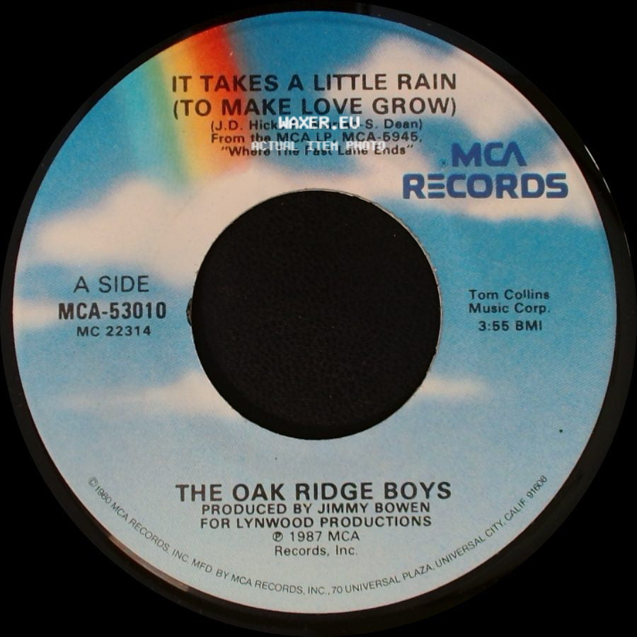 The Oak Ridge Boys - It Takes A Little Rain (To Make Love Grow) / Looking For Love side A