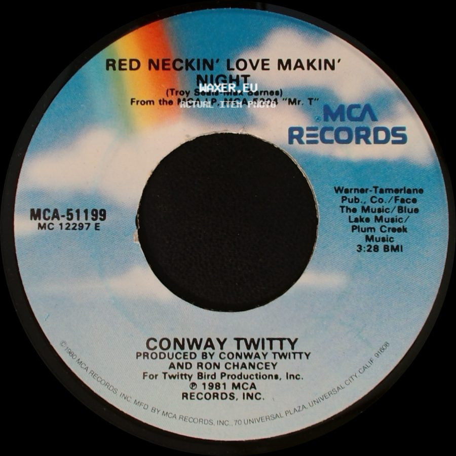Conway Twitty - Red Neckin' Love Makin' Night / Hearts side A