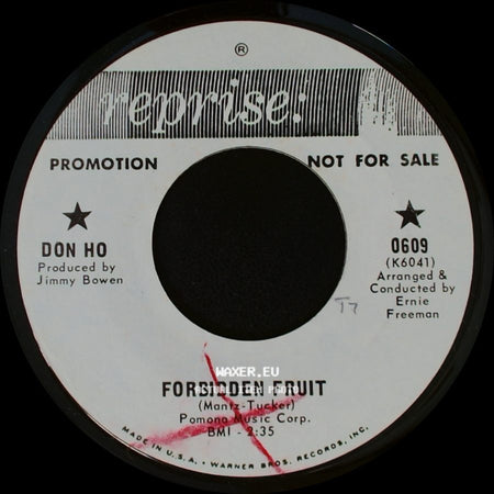 Don Ho - Sleepy Summer Days / Forbidden Fruit side B