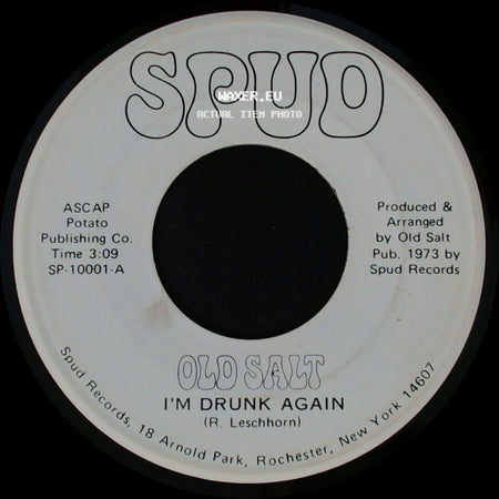 Old Salt - Bridge / I'm Drunk Again side B