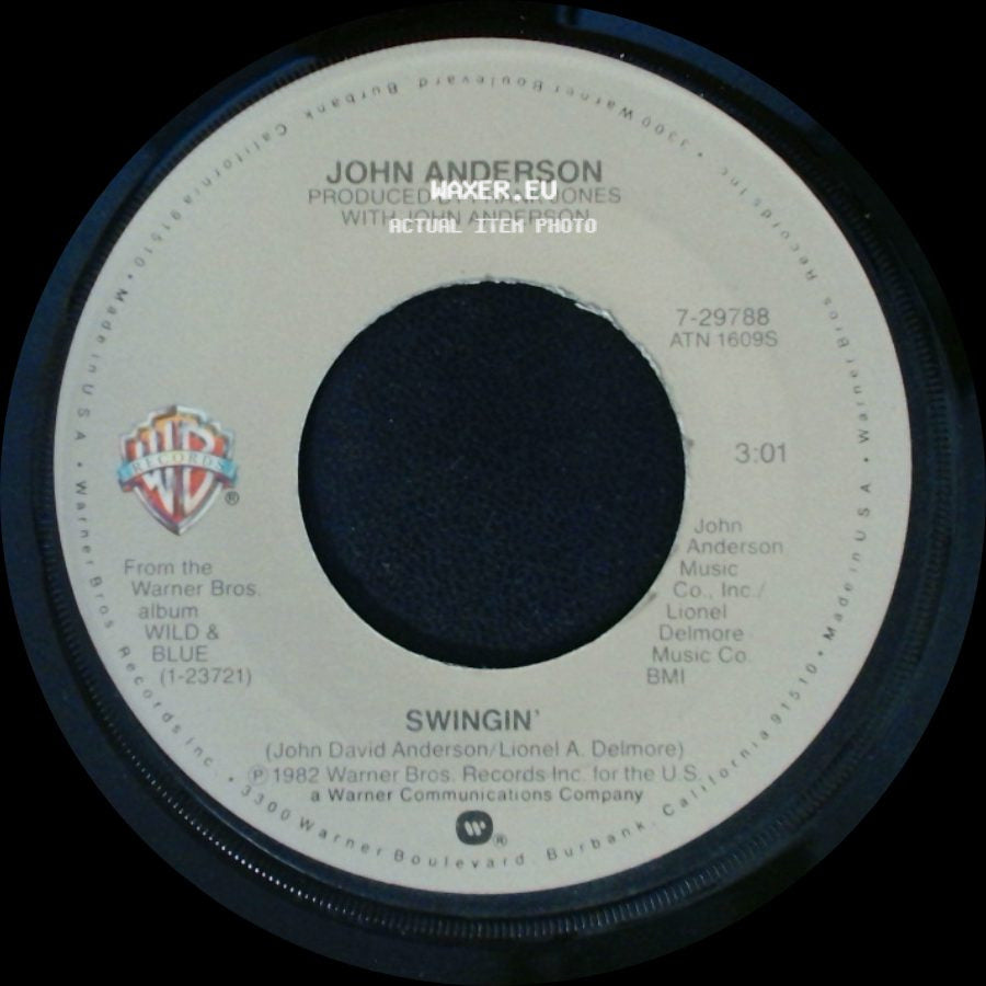 John Anderson - Swingin' / A Honky Tonk Saturday Night side A