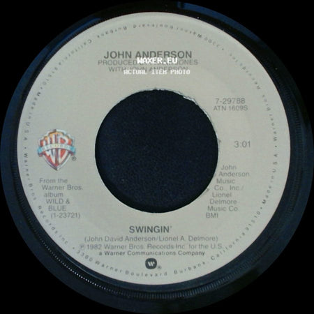 John Anderson - Swingin' / A Honky Tonk Saturday Night side A