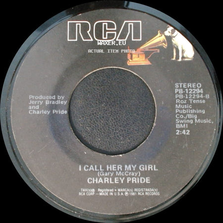 Charley Pride - I Call Her My Girl / Never Been So Loved (In All My Life) side A