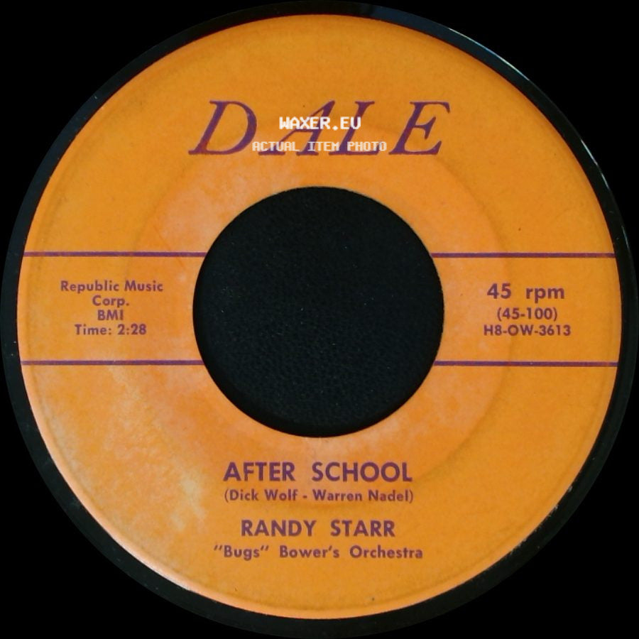 Randy Starr - After School / Heaven High - (Man So Low) side A
