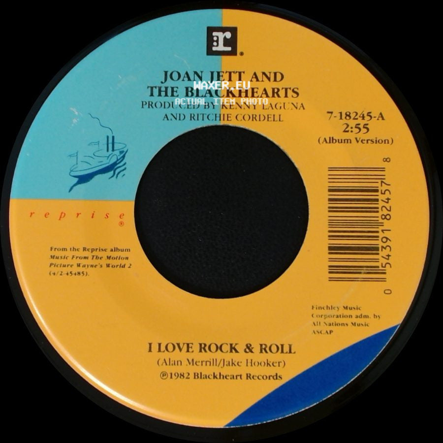Joan Jett And The Blackhearts - Activity Grrrl / I Love Rock & Roll side B