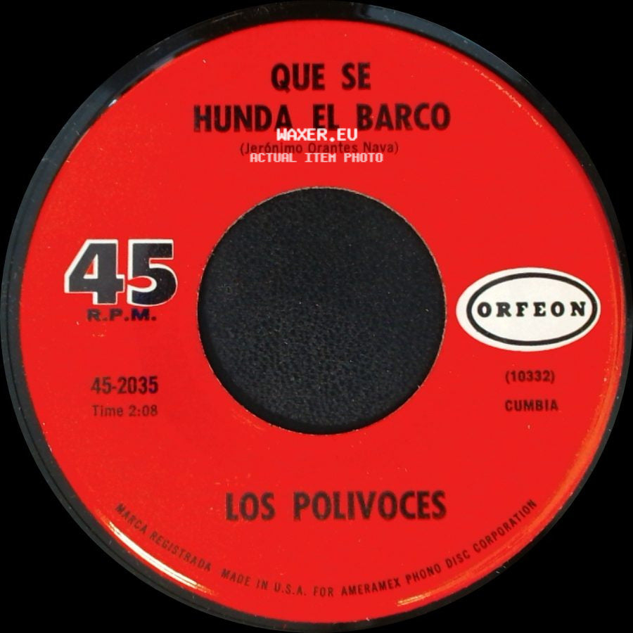 Los Polivoices - Que Se Hunda El Barco / La Cruda De La Banda side A