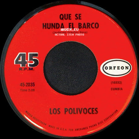 Los Polivoices - Que Se Hunda El Barco / La Cruda De La Banda side A