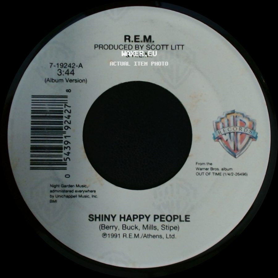 R.E.M. - Shiny Happy People / Forty Second Song side A