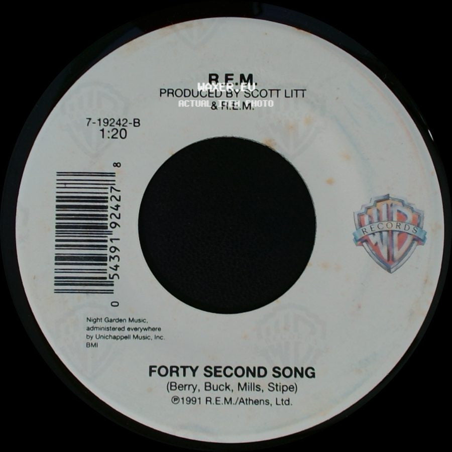 R.E.M. - Shiny Happy People / Forty Second Song side B
