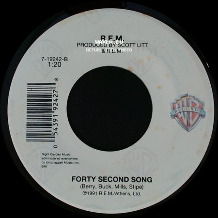 R.E.M. - Shiny Happy People / Forty Second Song side B