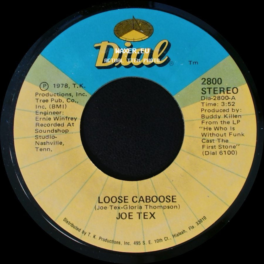Joe Tex - Loose Caboose / Music Ain't Got No Color side A