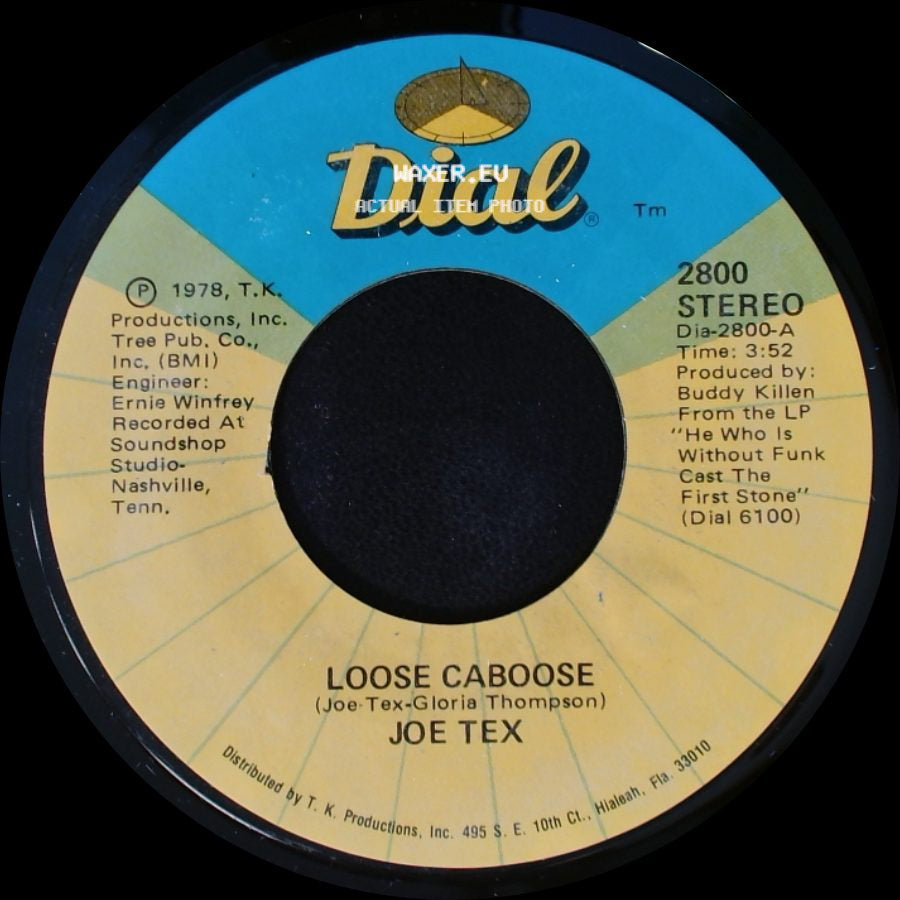 Joe Tex - Loose Caboose / Music Ain't Got No Color side A