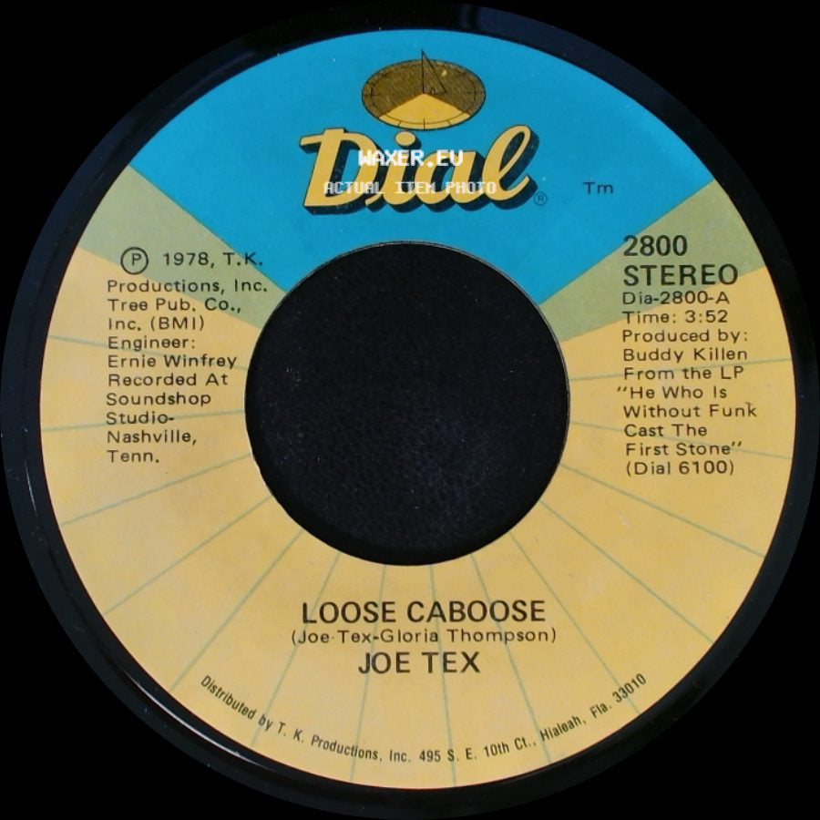 Joe Tex - Loose Caboose / Music Ain't Got No Color side A