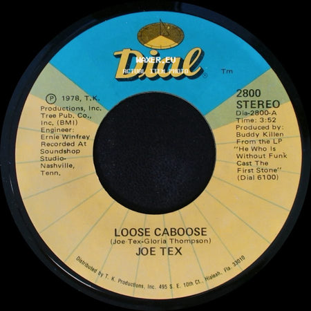 Joe Tex - Loose Caboose / Music Ain't Got No Color side A