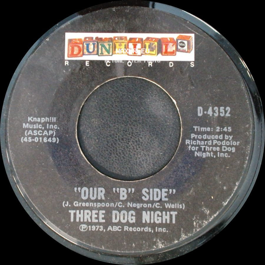 Three Dog Night - "Our "B" Side" / Shambala side A