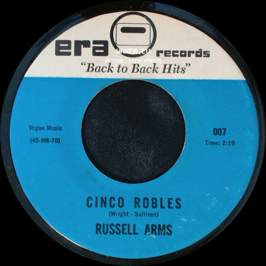 Art & Dotty Todd / Russell Arms - Chanson D'amour / Cinco Robles side B