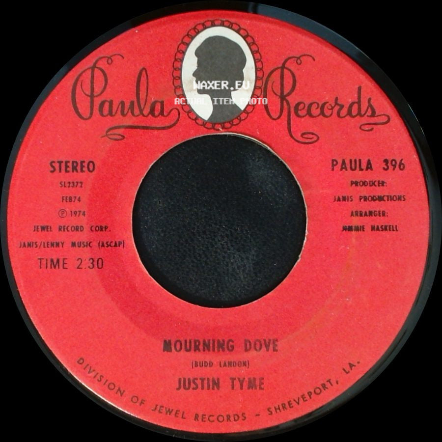 Justin Tyme - Little Boy Tracks / Mourning Dove side B