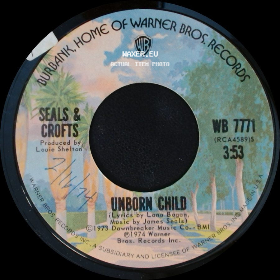 Seals & Crofts - Ledges / Unborn Child side B