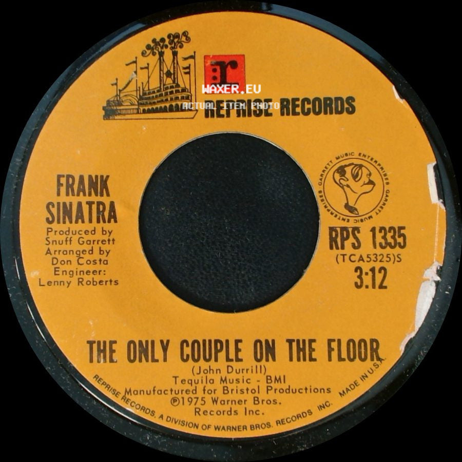 Frank Sinatra - The Only Couple On The Floor / I Believe I'm Gonna Love You side A