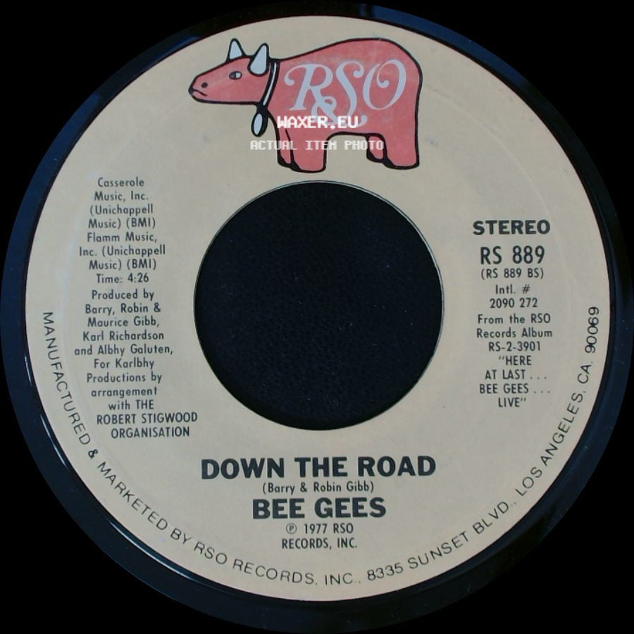 Bee Gees - Down The Road / Night Fever side A