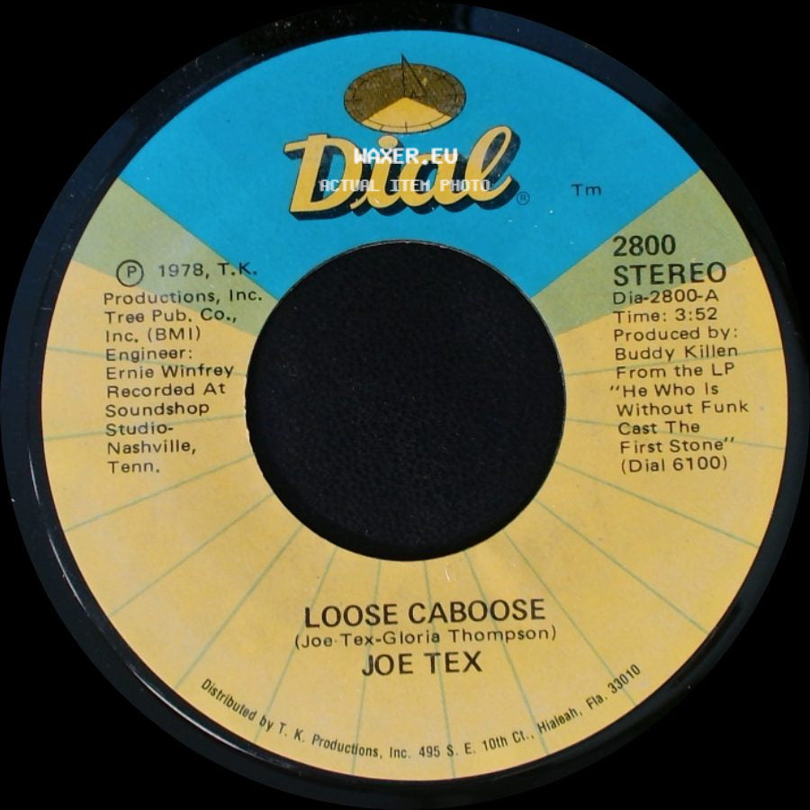 Joe Tex - Music Ain't Got No Color / Loose Caboose side B