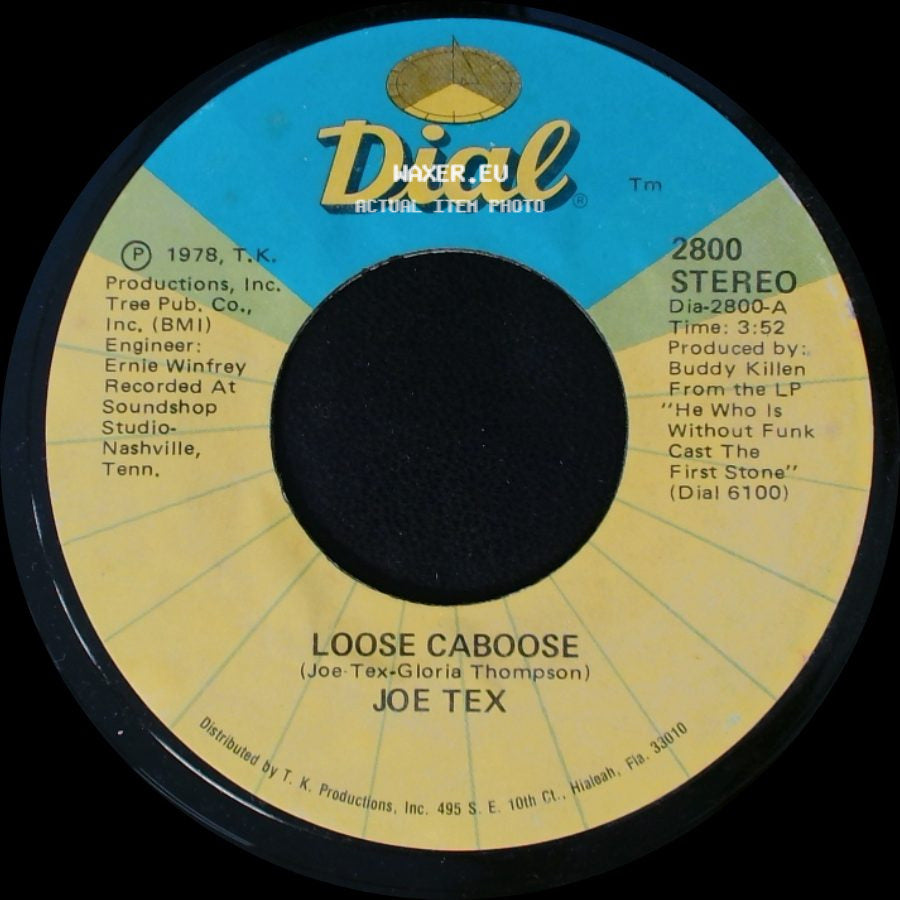 Joe Tex - Loose Caboose / Music Ain't Got No Color side A