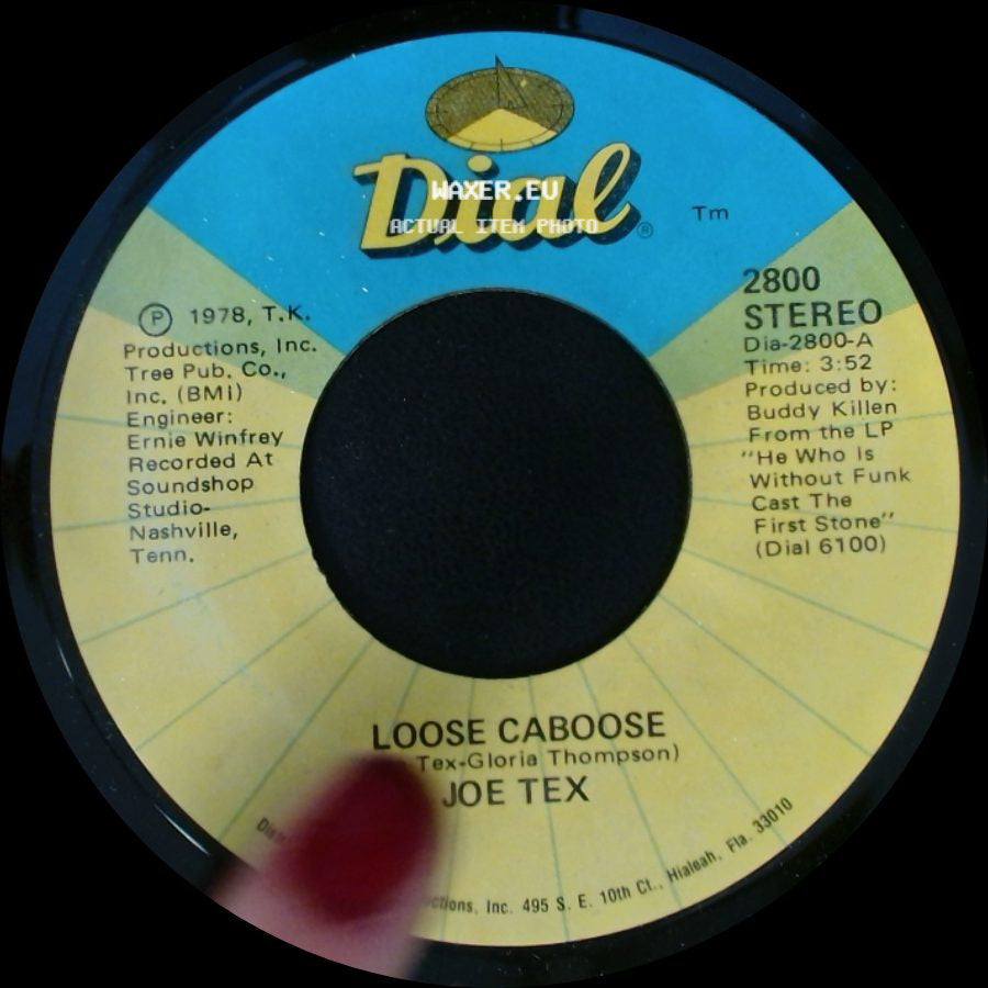 Joe Tex - Loose Caboose / Music Ain't Got No Color side A