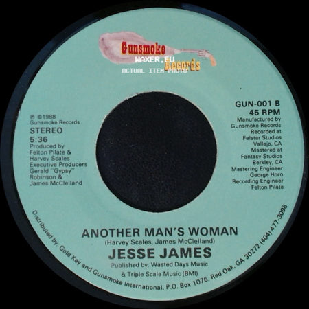 Jesse James - Another Man's Woman / Love On The Side side A