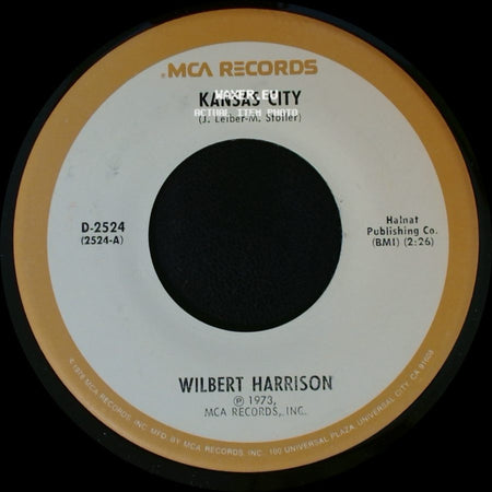 Wilbert Harrison - Listen, My Darling / Kansas City side B