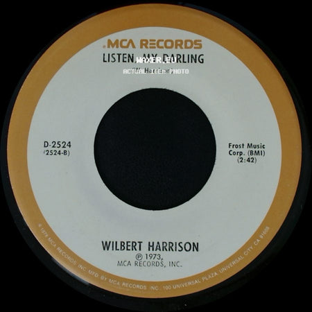 Wilbert Harrison - Listen, My Darling / Kansas City side A