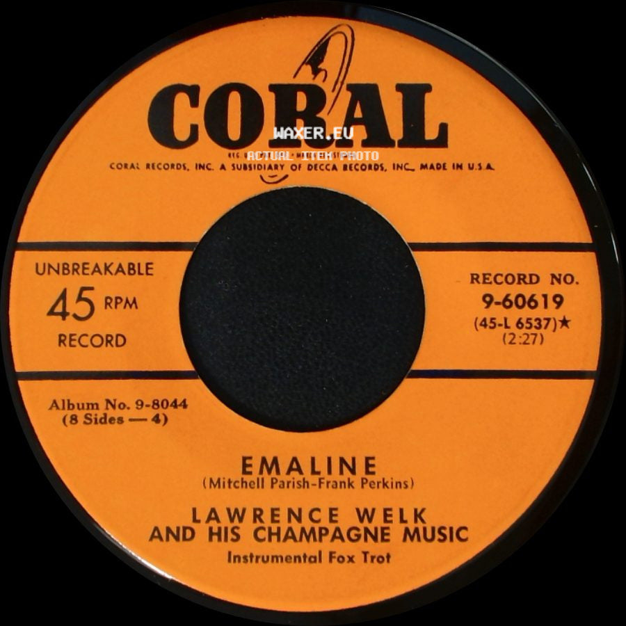 Lawrence Welk And His Champagne Music - Dolores / Emaline side B
