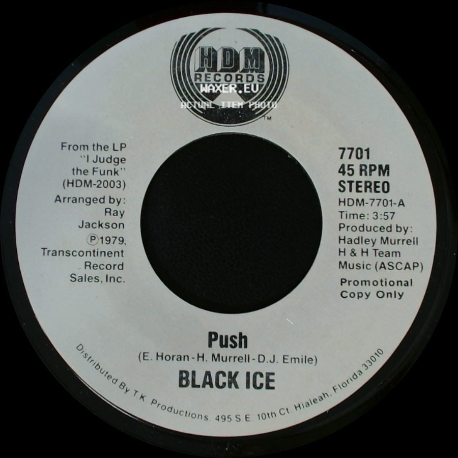Black Ice - Push / Push side A
