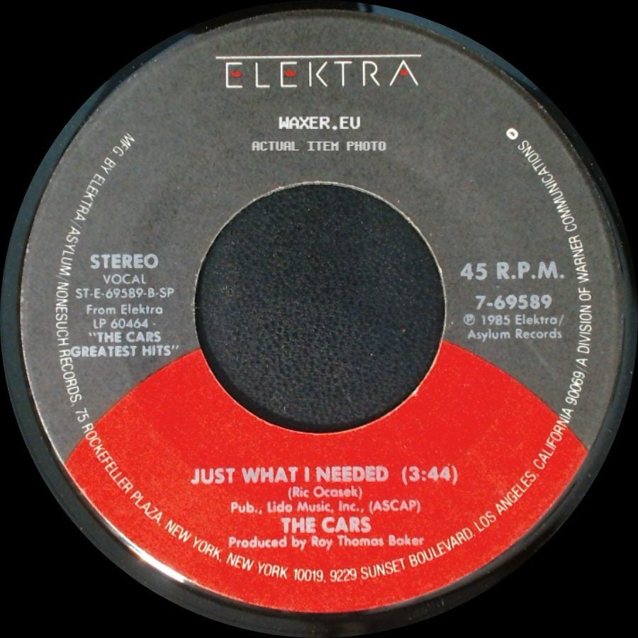 The Cars - Just What I Needed / Tonight She Comes side A