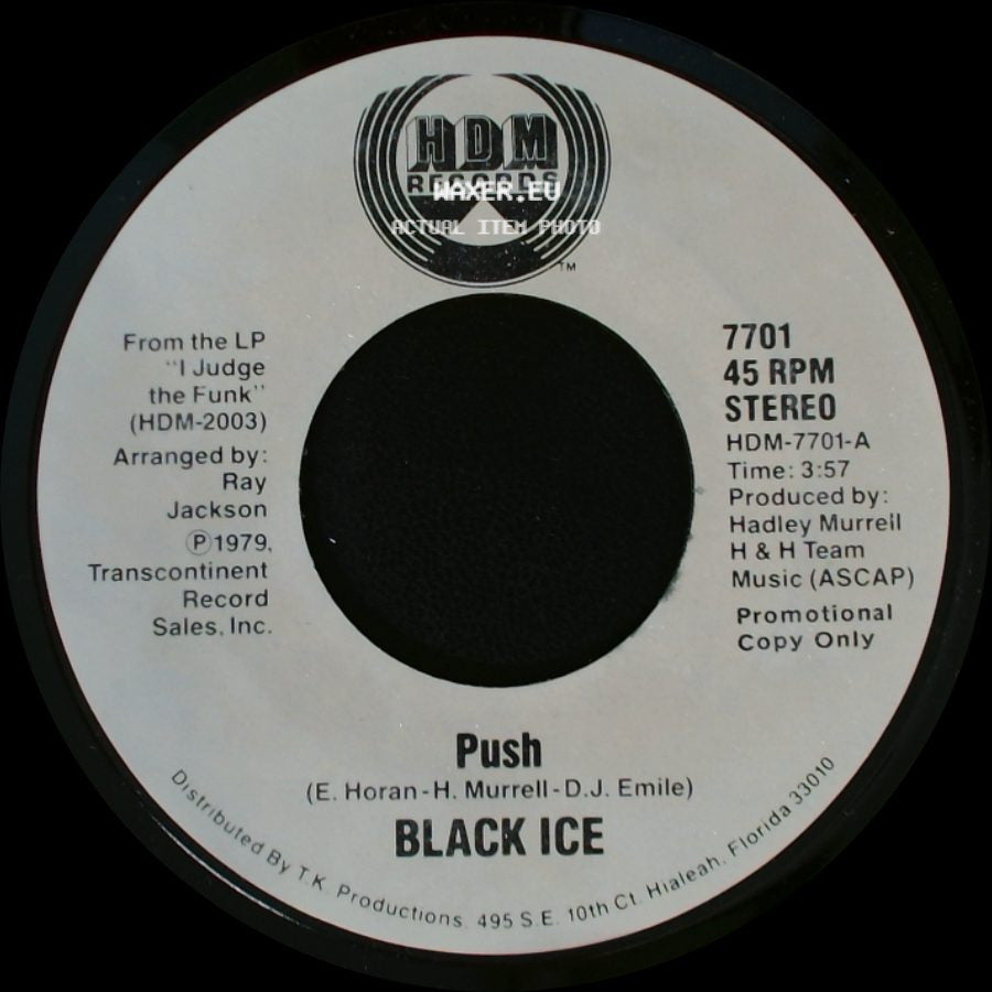 Black Ice - Push / Push side B