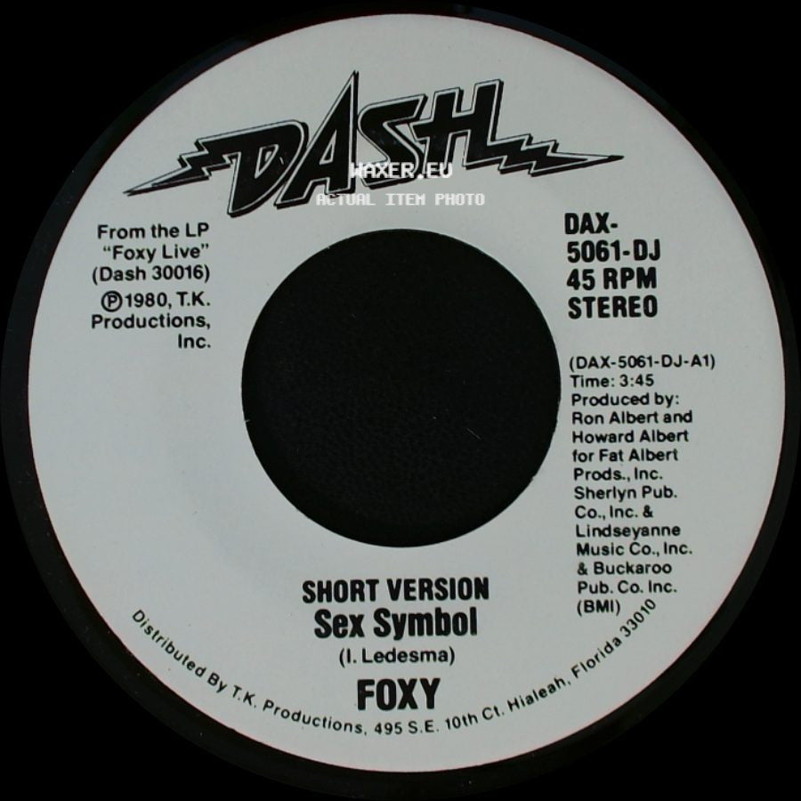 Foxy - Sex Symbol / Sex Symbol side A