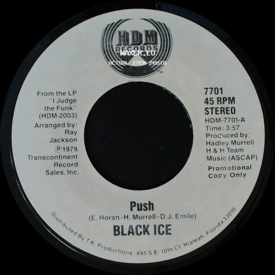 Black Ice - Push / Push side B