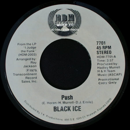 Black Ice - Push / Push side B