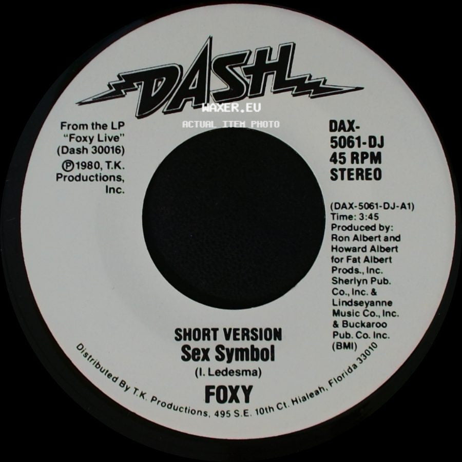 Foxy - Sex Symbol / Sex Symbol side B