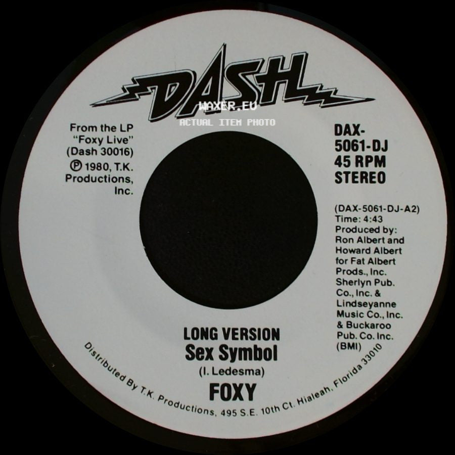 Foxy - Sex Symbol / Sex Symbol side A